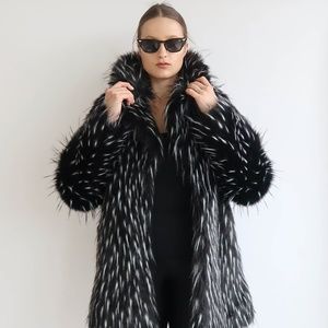 H&M Faux Fur coat